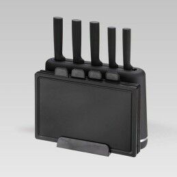 Feel Maestro|Conjunto de Facas de Cozinha e Suporte Feel Maestro MR-1412-BLACK