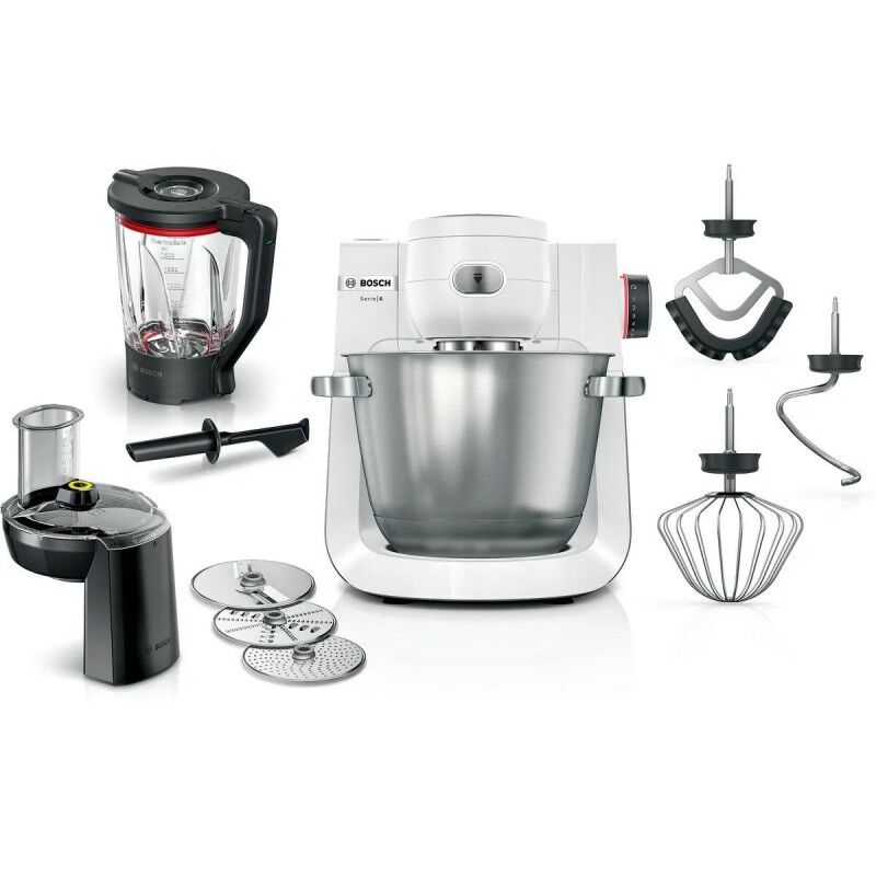 BOSCH|Robot de Cozinha BOSCH MUMS6EW22 Branco 1600 W 5,5 L BOSCH|Robot de Cozinha BOSCH MUMS6EW22 Branco 1600 W 5,5 L