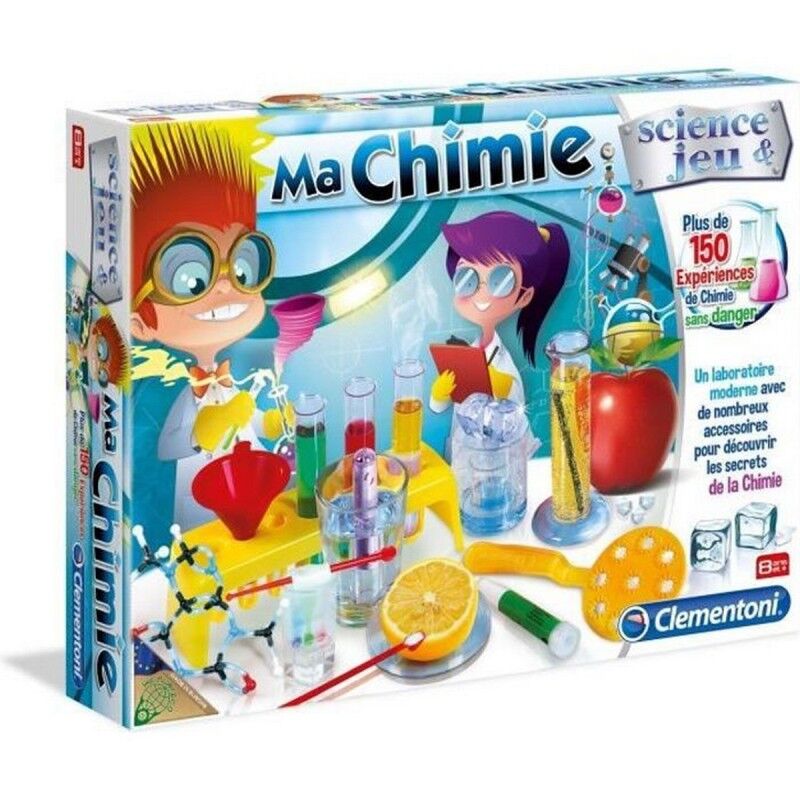 Clementoni|Jogo de Ciência Clementoni My Chemistry (FR) Clementoni|Jogo de Ciência Clementoni My Chemistry (FR)