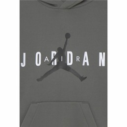 Polar com Capuz Criança Nike Jordan Jumpman Little Kids Cinzento