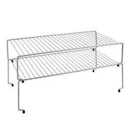 Metaltex|Organizador para o Armário de Cozinha Metaltex Sky Metal 48 x 33 x 24 cm Empilhável Cozinha (2 Unidades)