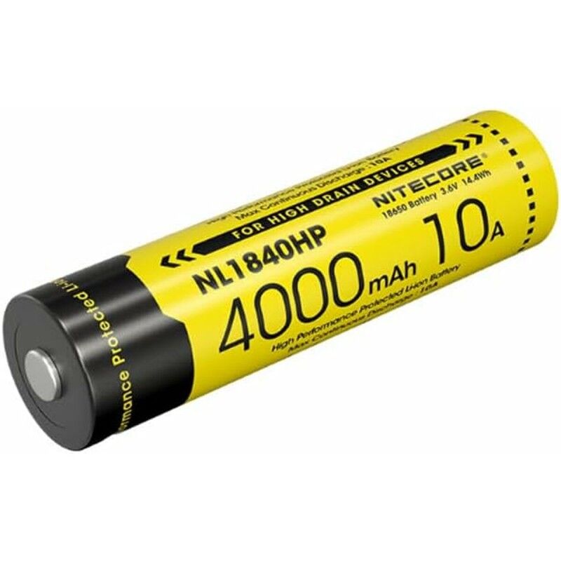 Nitecore|Pilhas Recarregáveis Nitecore NT-NL1840HP 4000 mAh 3,6 V 18650