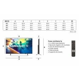 Philips|Smart TV Philips 55PUS8010/12 4K Ultra HD 55" LED