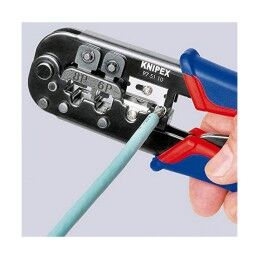 Knipex|Ferramenta de Crimpagem Knipex 70 x 18 x 190 mm Cabos e conectores (1 Unidade)