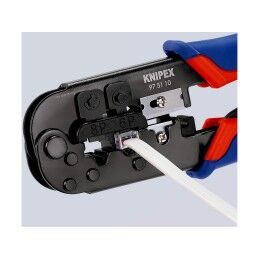Knipex|Ferramenta de Crimpagem Knipex 70 x 18 x 190 mm Cabos e conectores (1 Unidade)