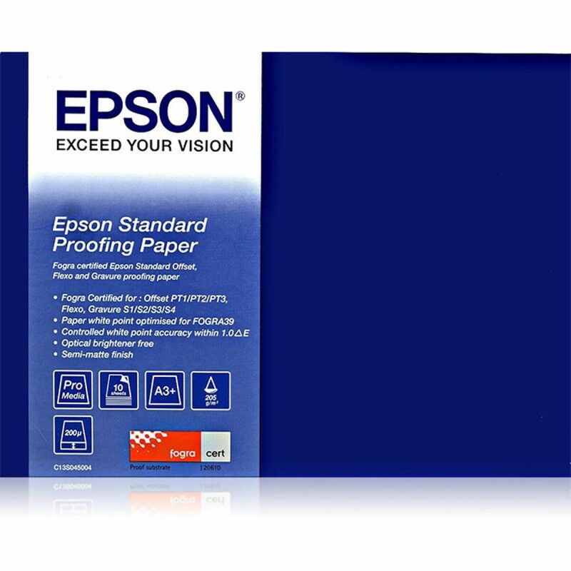 Epson|Papel Fotográfico Brilhante Epson C13S045111 A4 500 Folhas Epson|Papel Fotográfico Brilhante Epson C13S045111 A4 500 Folhas