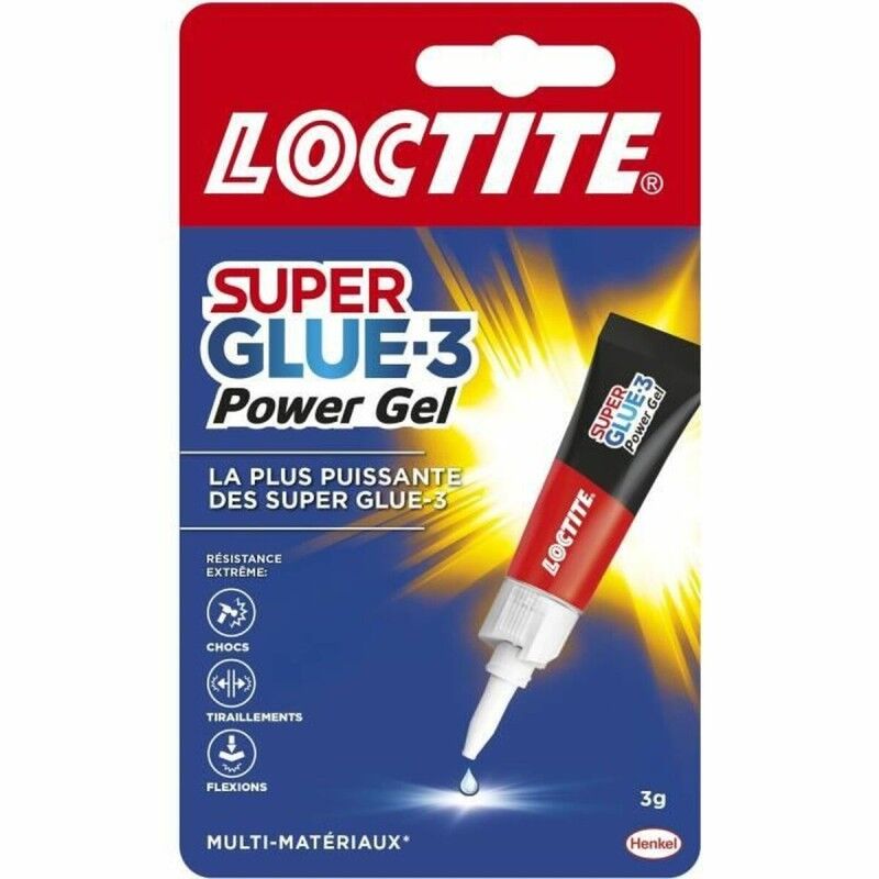 Loctite|Cianoacrilato Loctite SUPERGLUE-3 3 g Loctite|Cianoacrilato Loctite SUPERGLUE-3 3 g