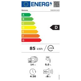 Siemens AG|Lava-louça Siemens AG SX63HX14CE 60 cm Preto