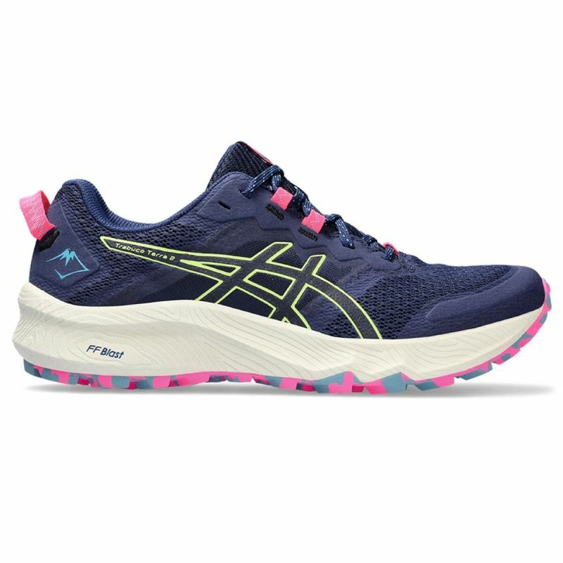 Sapatilhas de Running para Adultos Asics Trabuco Terra 2 Montanha Mulher Azul