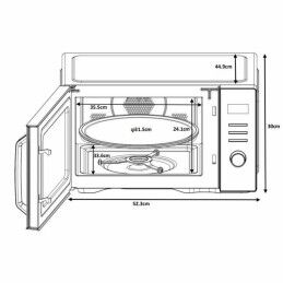 Continental Edison|Microondas Continental Edison