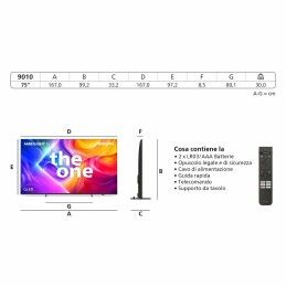 Philips|Smart TV Philips 75PUS9010/12 4K Ultra HD 75" LED
