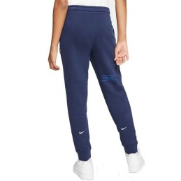 Calças de Treino Infantis Nike Swoosh Azul escuro