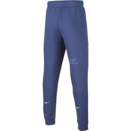 Calças de Treino Infantis Nike Swoosh Azul escuro