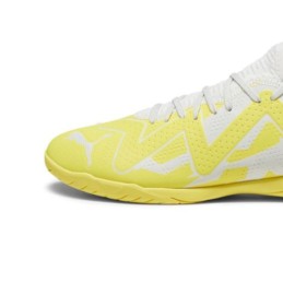 Chuteiras de Futebol de Salão para Adultos Puma Future Play It Amarelo Branco Homem