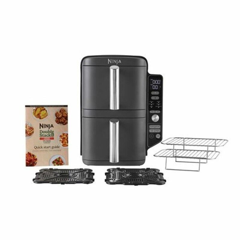 NINJA|Fritadeira de Ar NINJA SL400EU 2470 w 9,5 L Cinzento NINJA|Fritadeira de Ar NINJA SL400EU 2470 w 9,5 L Cinzento