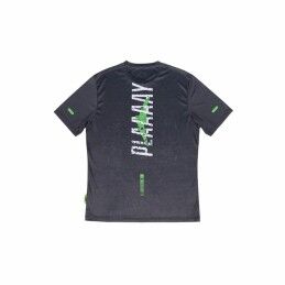 Lok Sports|T-Shirt de Desporto de Manga Curta Lok Sports Play Preto Padel