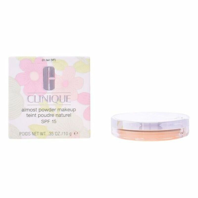 Clinique|Maquilhagem em Pó Almost Powder Clinique Spf 15 Spf 15 10 g Clinique|Maquilhagem em Pó Almost Powder Clinique Spf 15 Spf 15 10 g