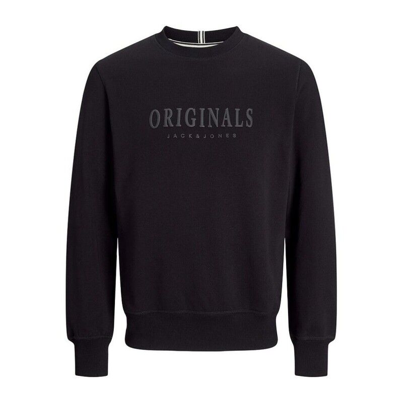 Jack & Jones|Polar sem Capuz Homem Jack & Jones JORFREDERIKSBERG SWEAT 12265756 Preto Jack & Jones|Polar sem Capuz Homem Jack & Jones JORFREDERIKSBERG SWEAT 12265756 Preto