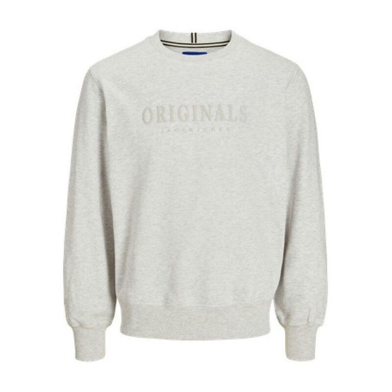Jack & Jones|Polar sem Capuz Homem Jack & Jones JORFREDERIKSBERG SWEAT 12265756 Cinzento Jack & Jones|Polar sem Capuz Homem Jack & Jones JORFREDERIKSBERG SWEAT 12265756 Cinzento