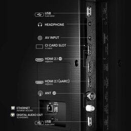 Hisense|Smart TV Hisense 85A6Q 85" 4K Ultra HD LED HDR D-LED