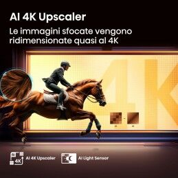 Hisense|Smart TV Hisense 85A6Q 85" 4K Ultra HD LED HDR D-LED