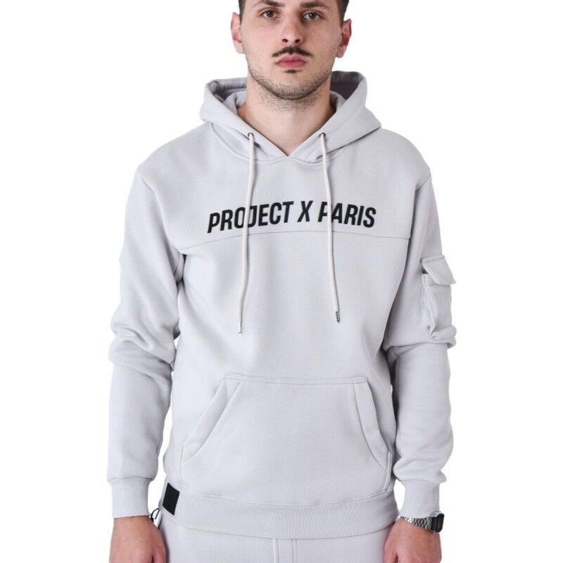 Project X Paris|Polar com Capuz Homem Project X Paris PROJECT SWEAD&HOODIE 2522058 LS Cinzento Project X Paris|Polar com Capuz Homem Project X Paris PROJECT SWEAD&HOODIE 2522058 LS Cinzento
