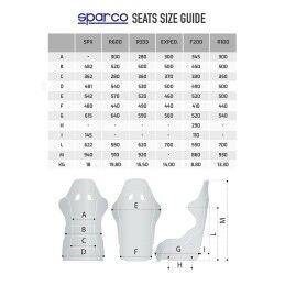 Sparco|Assento de Corrida R100 Preto