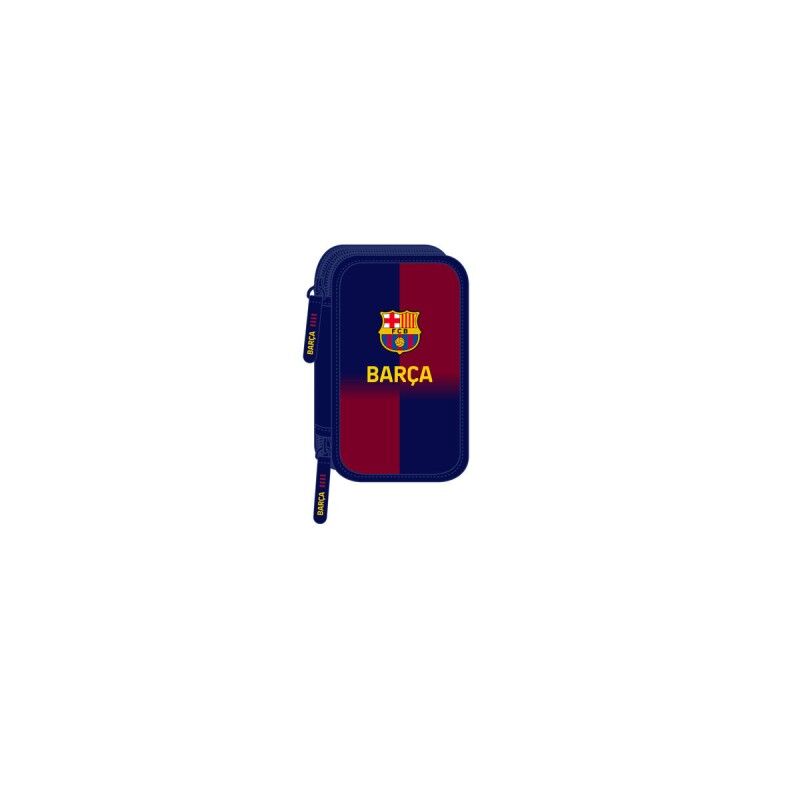 F.C. Barcelona|Estojo F.C. Barcelona Azul Grená 12,5 x 19,5 x 5,5 cm 37 Peças