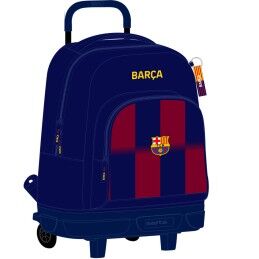 BlackFit8|Mochila Escolar com Rodas 905 BlackFit8 M313G Turquesa (32 x 42 x 15 cm)