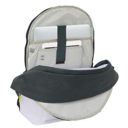 Real Madrid C.F.|Mochila Escolar Real Madrid C.F. Branco 31 x 44 x 18 cm