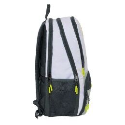 Real Madrid C.F.|Mochila Escolar Real Madrid C.F. Branco 30 x 42 x 17 cm