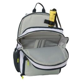 Real Madrid C.F.|Mochila Escolar Real Madrid C.F. Branco 30 x 42 x 17 cm