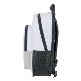 Real Madrid C.F.|Mochila Escolar Real Madrid C.F. Branco 28 x 34 x 10 cm