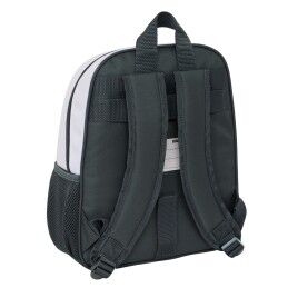 Real Madrid C.F.|Mochila Escolar Real Madrid C.F. Branco 28 x 34 x 10 cm