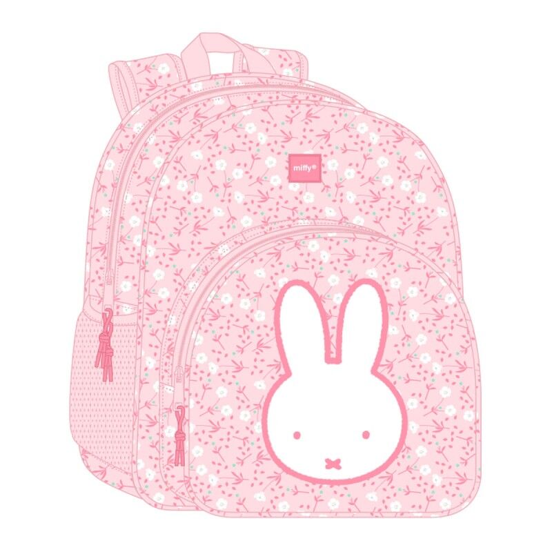 Miffy|Mochila Miffy Flores Miffy|Mochila Miffy Flores