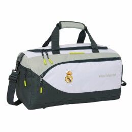 Real Madrid C.F.|Saco de Desporto Real Madrid C.F. Branco 50 x 25 x 25 cm
