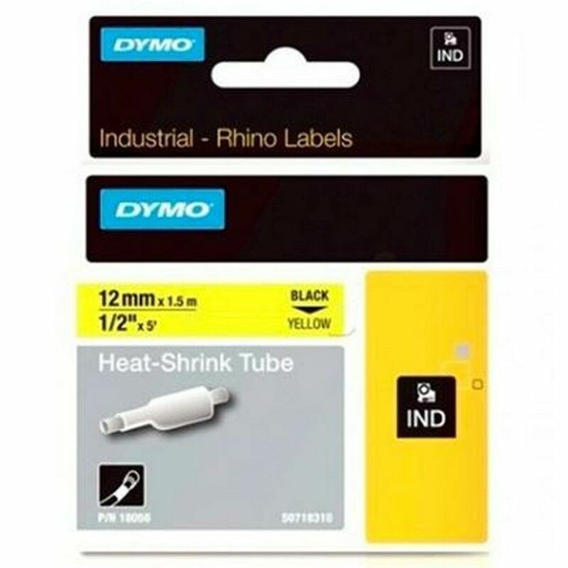 Dymo|Cinta laminada para máquinas rotuladoras Dymo ID1-12 12 mm x 1,5 m Dymo|Cinta laminada para máquinas rotuladoras Dymo ID1-12 12 mm x 1,5 m