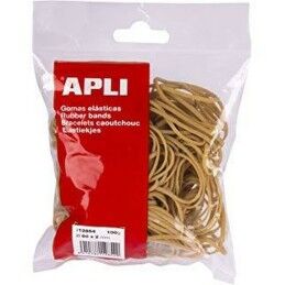 Apli|Tiras elásticas Apli Castanho 60 x 2 mm (10 Unidades)