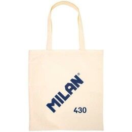 Milan|Saco de tecido Milan 1918 Bege 41 x 38 x 0,5 cm (25 Unidades)