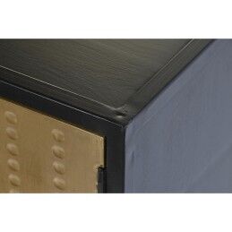 DKD Home Decor|Móvel de TV DKD Home Decor Preto Metal Madeira (120 x 37 x 50 cm)