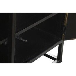 DKD Home Decor|Móvel de TV DKD Home Decor Preto Metal Madeira (120 x 37 x 50 cm)