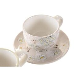 DKD Home Decor|Serviço de Café DKD Home Decor Verde Bege Metal Dolomite 180 ml