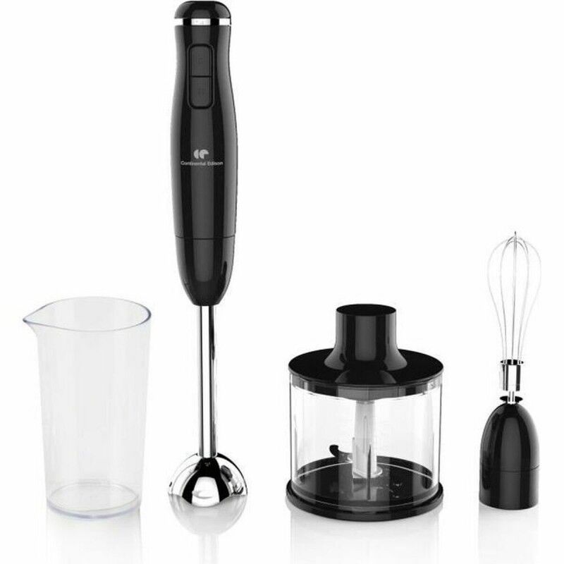 Continental Edison|Batedeira de Mão Multifunções com Acessórios Continental Edison CEHB01 Preto 400 W