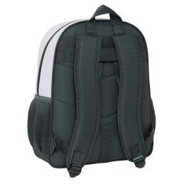 Real Madrid C.F.|Mochila Escolar Real Madrid C.F. Branco 32 x 38 x 12 cm
