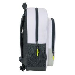 Real Madrid C.F.|Mochila Escolar Real Madrid C.F. Branco 32 x 38 x 12 cm