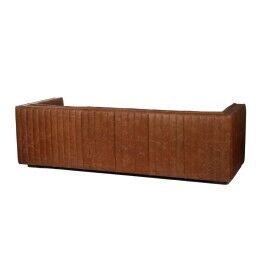 Home ESPRIT|Sofá Home ESPRIT Castanho Urbana 246,5 X 92 X 73 CM
