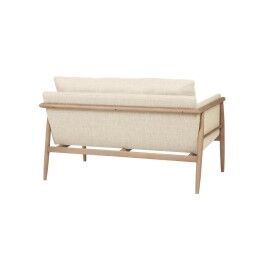 Home ESPRIT|Sofá Home ESPRIT Branco Urbana Decapé 126,5 X 75 X 79 CM
