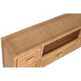 Home ESPRIT|Móvel de TV Home ESPRIT Marrom claro 120 x 30 x 45 cm