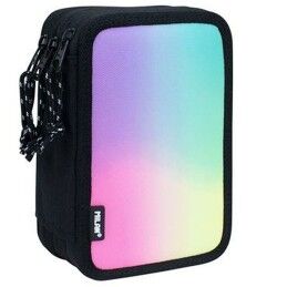 Milan|Estojo Triplo Milan Sunset Preto 19,5 x 13 x 7,5 cm (12 Unidades)