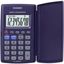 Casio|Calculadora Casio HL-820VER Violeta (10 Unidades)